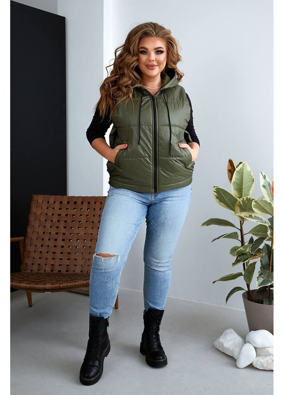 Жилетка женская однотонная Style Point (349454781)