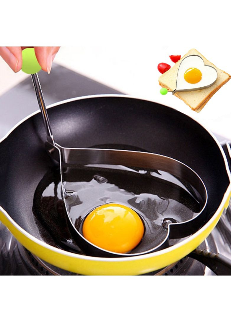 Металлическая форма для жарки яиц на сковороде Сердечко, форма для яичницы, оладьев China (366890769)