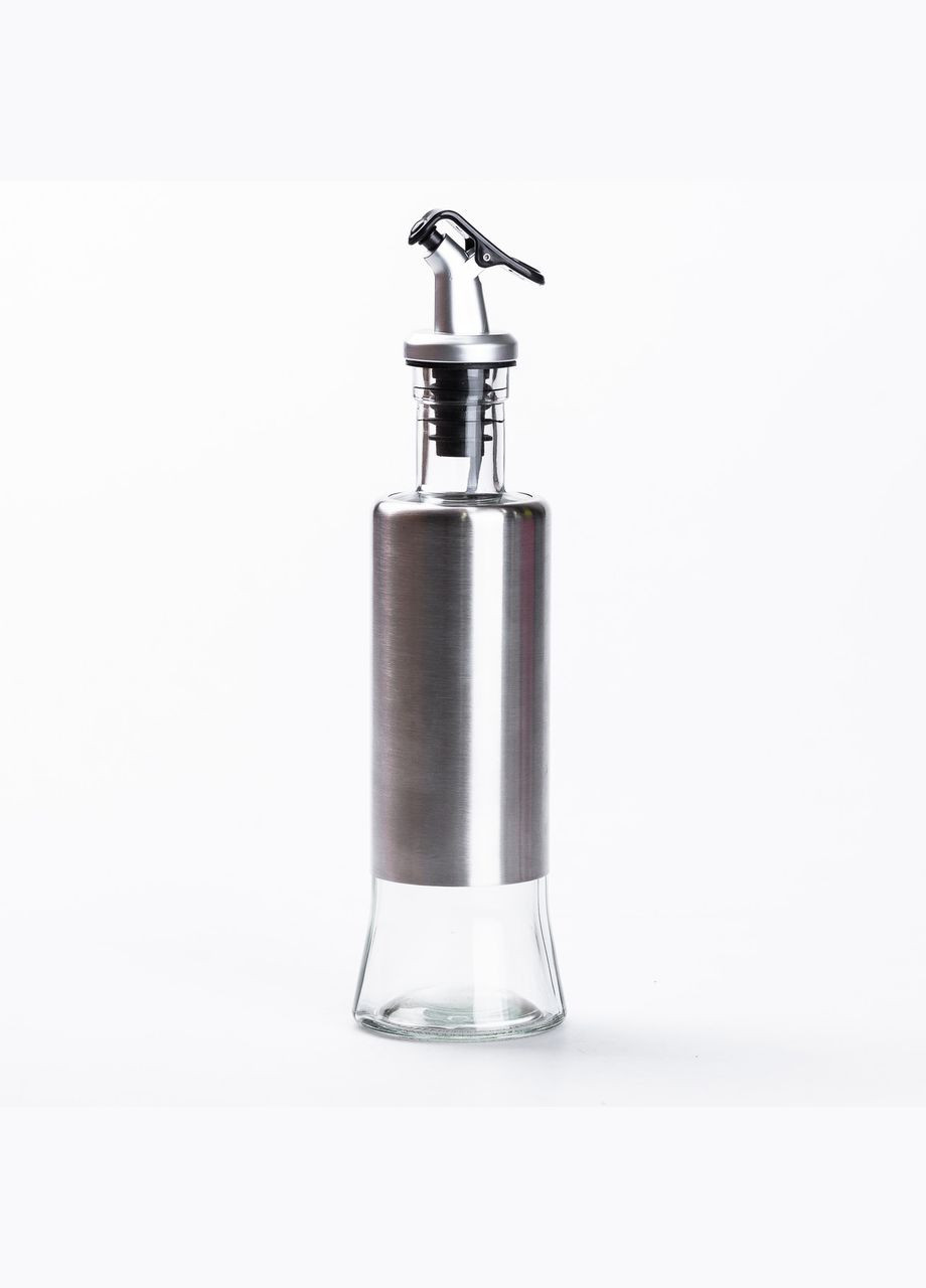 Бутылка для масла и уксуса стеклянная с пробкой-дозатором 300 мл TS Kitchen (323160121)
