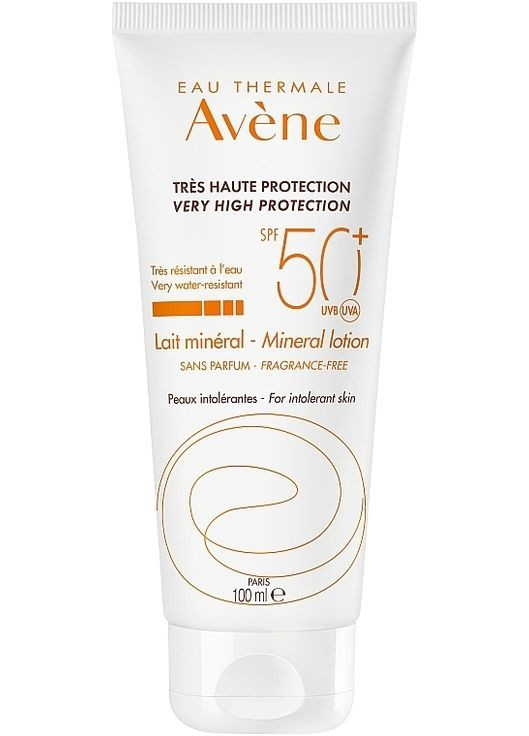 Сонцезахисний лосьйон з мінеральним екраном Very High Protection Mineral Lotion SPF 50+ 100ml (345969-31021673) Avene (368610006)