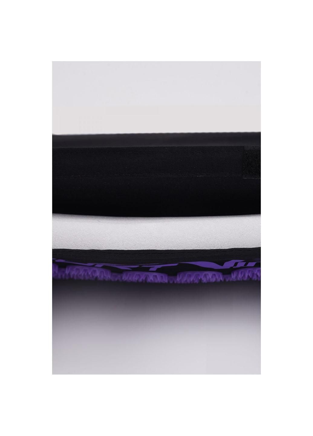 Килимок акупунктурний з валиком Аплікатор Кузнєцова 66 x 40 см SV-HK0408 Black/Violet SportVida (282433343)