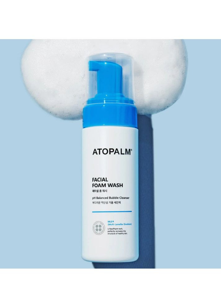 Пінка для вмивання чутливої шкіри Facial Foam Wash 150 мл Atopalm (361036405)