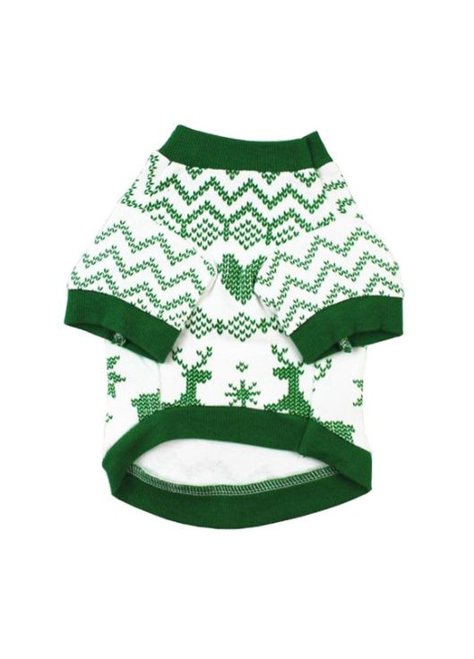 Світшот для котів Pet Style "візерунок" Зелена XS No Brand - (323236312)