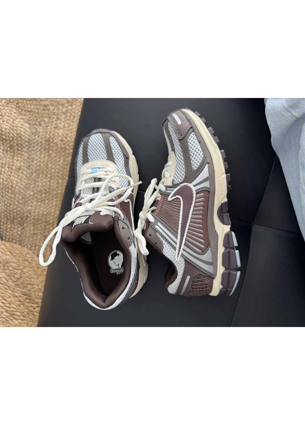 КРОССОВКИ ЖЕНСКИЕ NIKE ZOOM VOMERO 5 BROWN НАЙК АИР ЗУМ ВОМЕРО 5 No Brand комбинированные демисезоны (367174486)