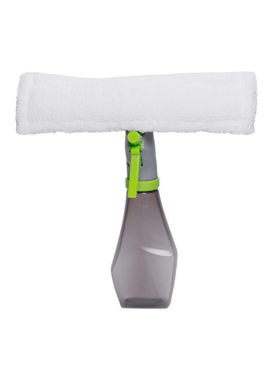 Щетка для мытья окон с распылителем и скребком для стекол микрофибра для уборки и чистки ProDobro (364190255)