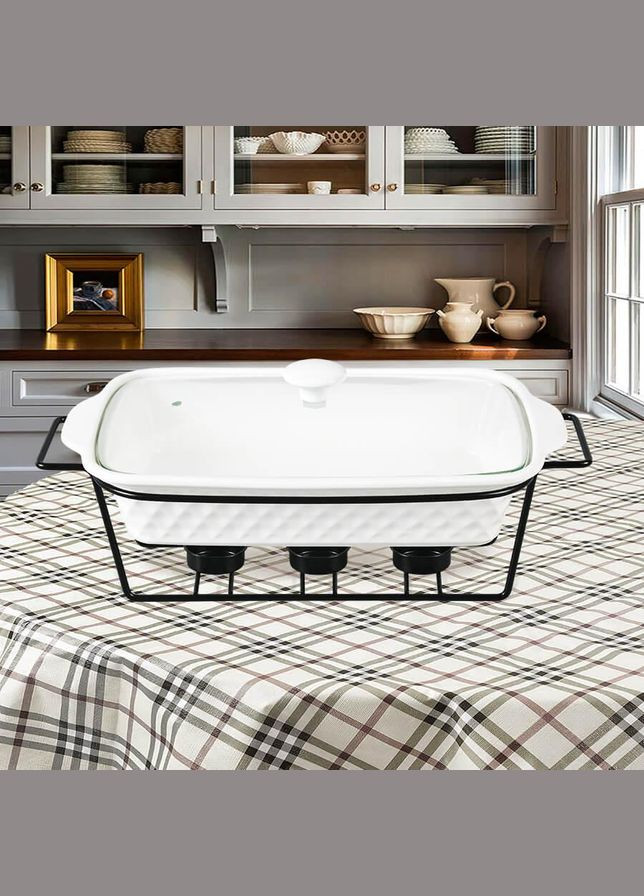 Мармит керамический прямоугольный 1.1 л (MR-11259-73) Maestro (328602206)