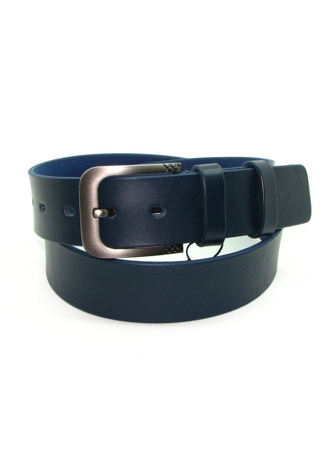 Кожаный джинсовый ремень Klaus Hoff (370021626)