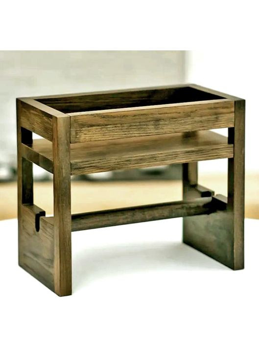 Тримач для паперових рушників з дерева Вертіндо сепія (ДКП-011408) No Brand (327846148)