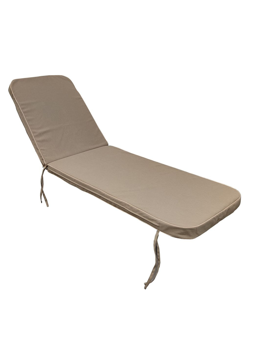 Матрац для шезлонга Mare двухсторонній акрил 195x58x6 см кавовий eGarden (322650315)