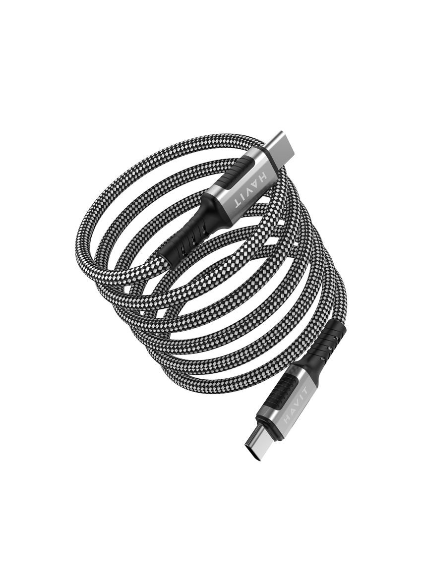 Кабель USB-C-USB-C CB6297 PD60W 3A 1м (магнитный) Havit (363970118)