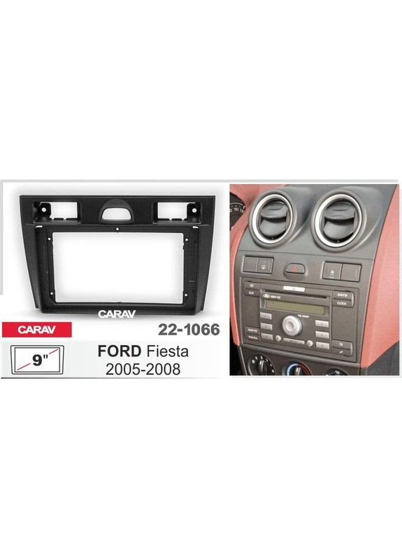 Перехідна рамка серії 22-1066 для Ford Fiesta 2005-2008 9 дюймів Carav (346504637)