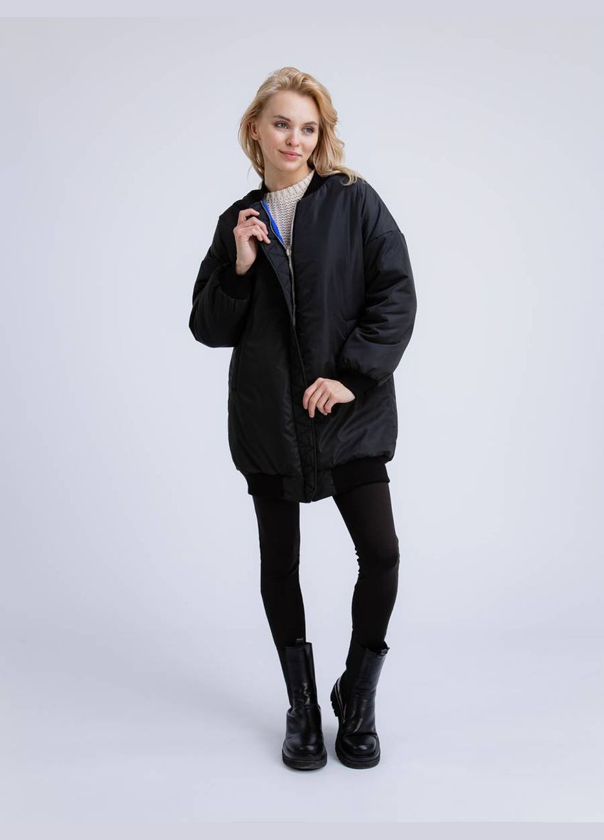 Бомбер "" двосторонній синий+ Romashka (312232664)