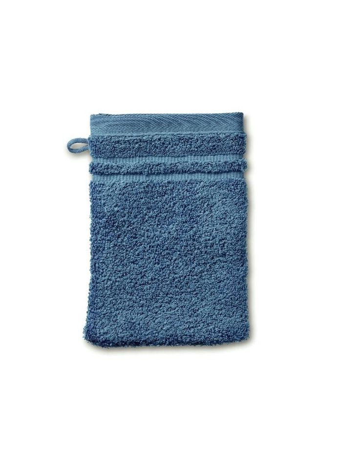 Рушник-рукавичка для обличчя Leonora 23460 15х21 см блакитне Kela комбінований