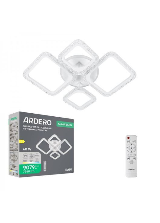 Светодиодный накладной светильник AL6445ARD RAIN 60Вт Ardero (365652067)