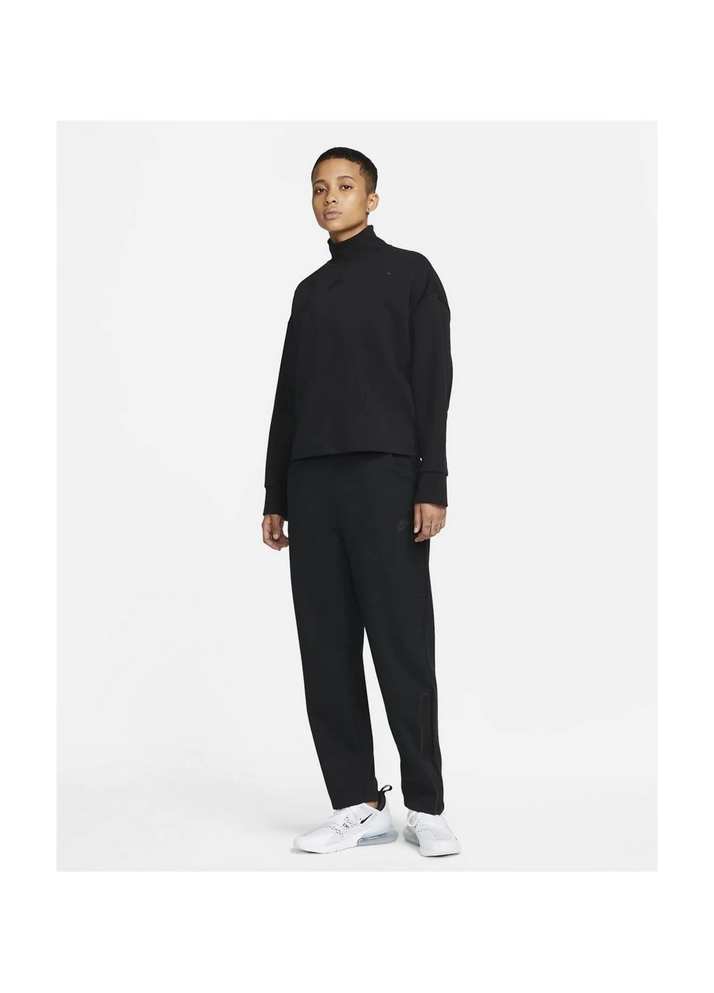 Свитшот женский Sportswear Tech Fleece Black Nike (365962135)
