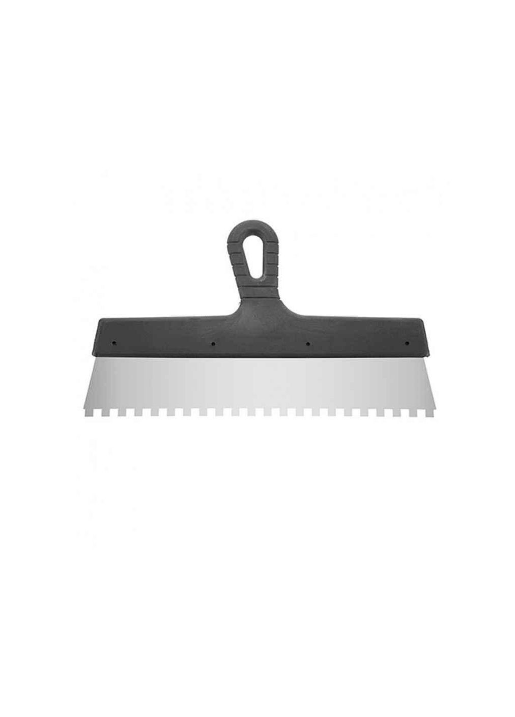 Шпатель 350мм из нержавеющей стали с зубом 8x8мм KT-2358 ТМ Intertool (334348907)