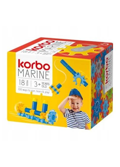 Конструктор Marine 18 деталей (65905) Korbo Набор для творческого конструирования KORBO "Marin (401661018)