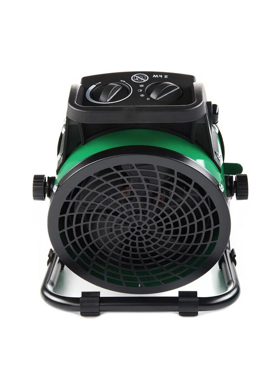 Тепловентилятор керамический 2000Вт EFH-20 (899502) черно - зеленый Apro (349818484)