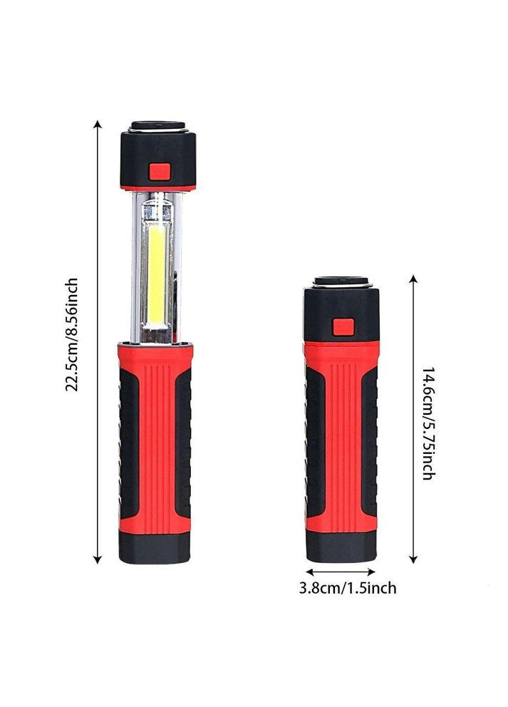Магнитный автомобильный раздвижной фонарик на батарейках WT-292 лампа с крючком и магнитом Watton (338854950)