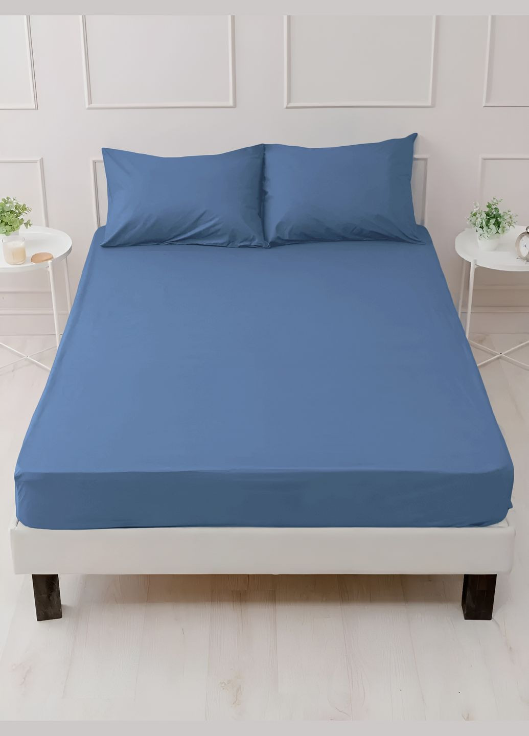 Простирадло на гумці microfiber Blue 90х200 (GDMBLSHEETF090200) Good-Dream (321967020)