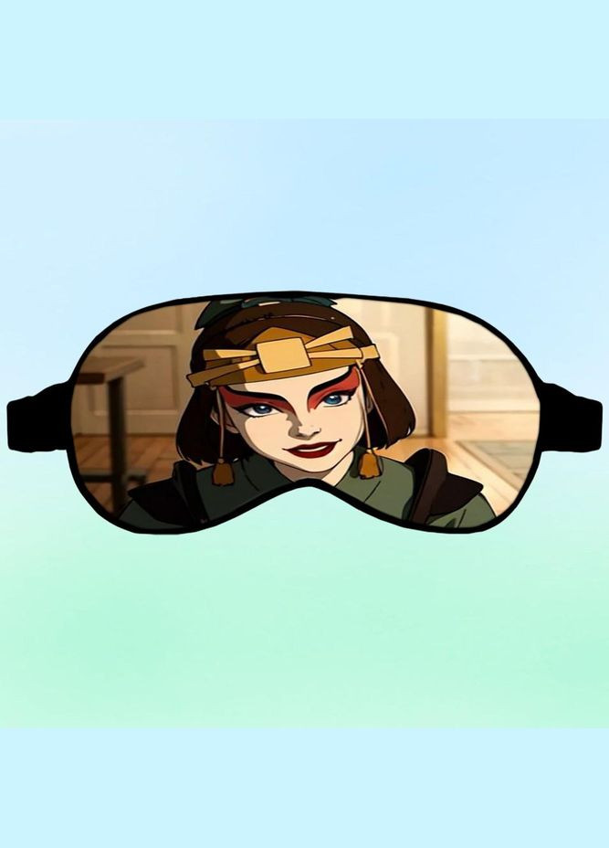 Маска для сну Аніме Аватар #0011 чорна No Brand (315042760)