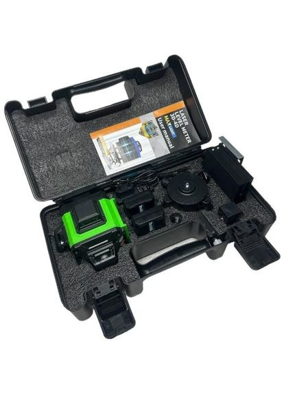 Лазерний нівелір на акумуляторі SKR200Z (4D 16 променів) 4 лазери регульовані зелений (1940748805) Makita (328261789)