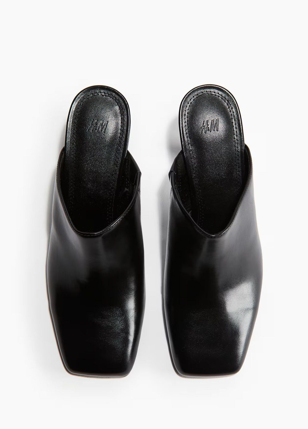 Черные мюли H&M