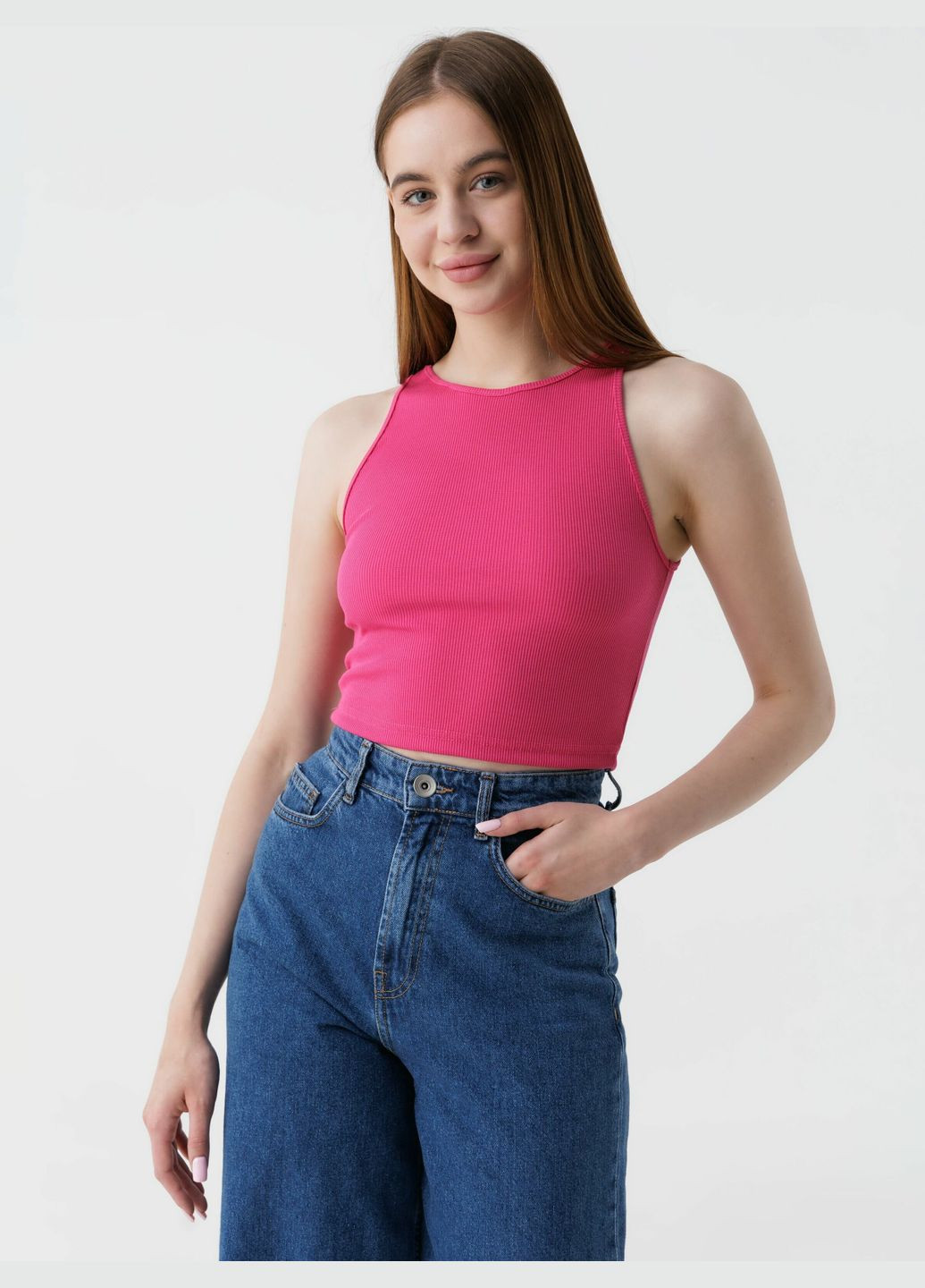 Топ однотонний жіночий WBC02310 shop (2000990541505) LAWA (329034243)