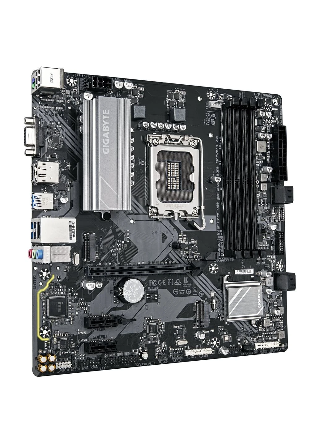Материнська плата B760M D3HP s1700 B760 4xDDR5 M.2 HDMI D-Sub mATX Gigabyte (386037762)
