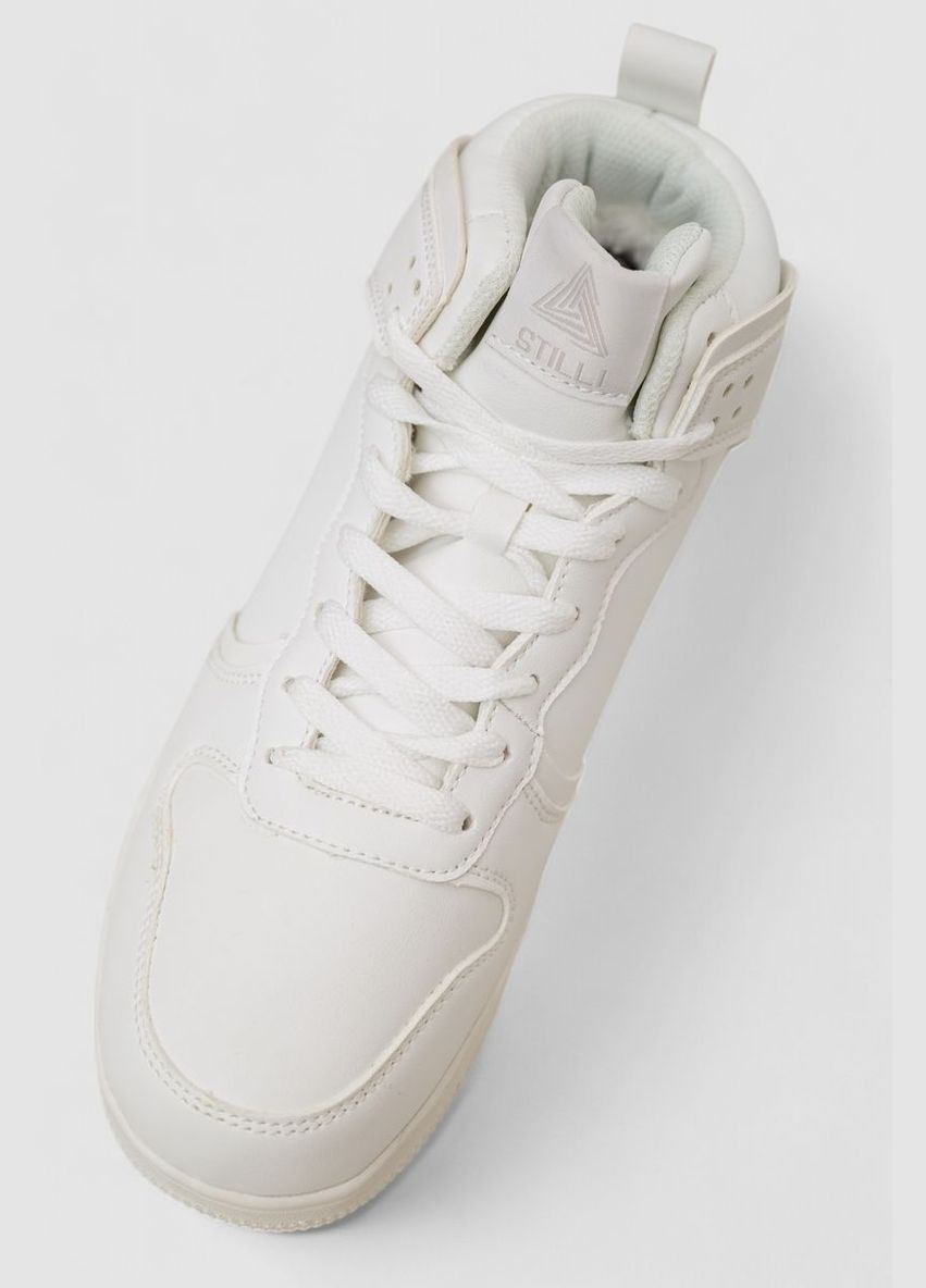 Белые демисезонные кроссовки мужские зимние на меху Ager 248RCX698