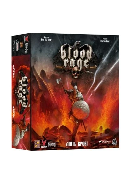 Настільна гра Лють крові (Blood Rage) (GKCH151BR) Geekach Лють крові (Blood Rage) (380225331)