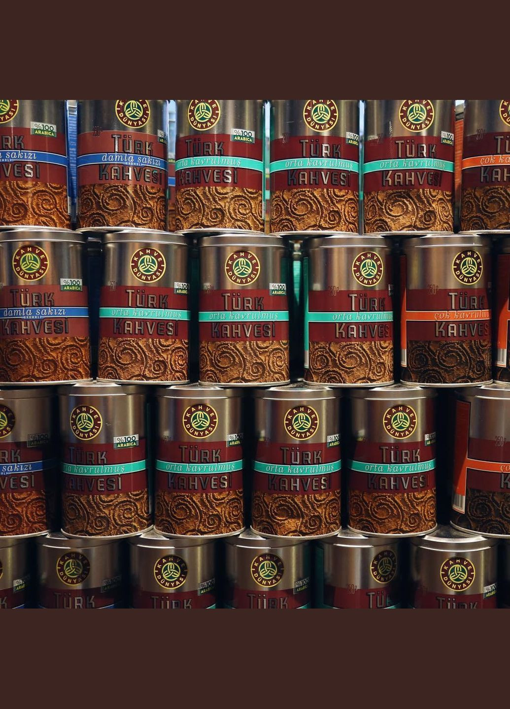 Турецька кава мелена Kahve Dünyası середнє обсмаження 250 г Kahve Dunyasi (337342908)