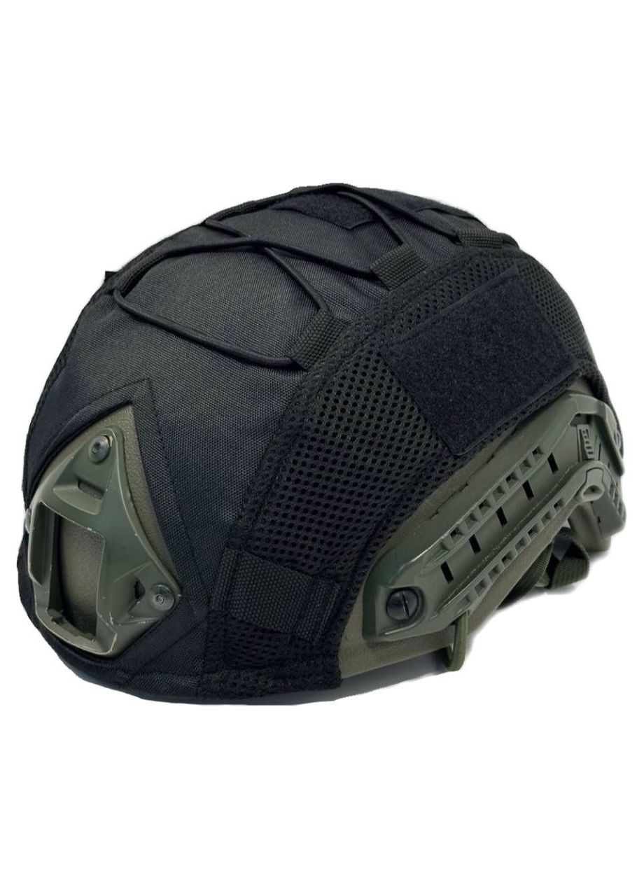 Кавер на шолом FAST L/XL, чохол на каску чорний UA (334712600)