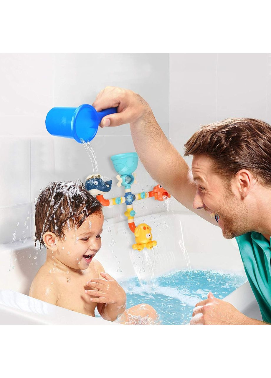 Игрушка для ванной на присоску водопад для купания Морские обитатели No Brand (365721586)