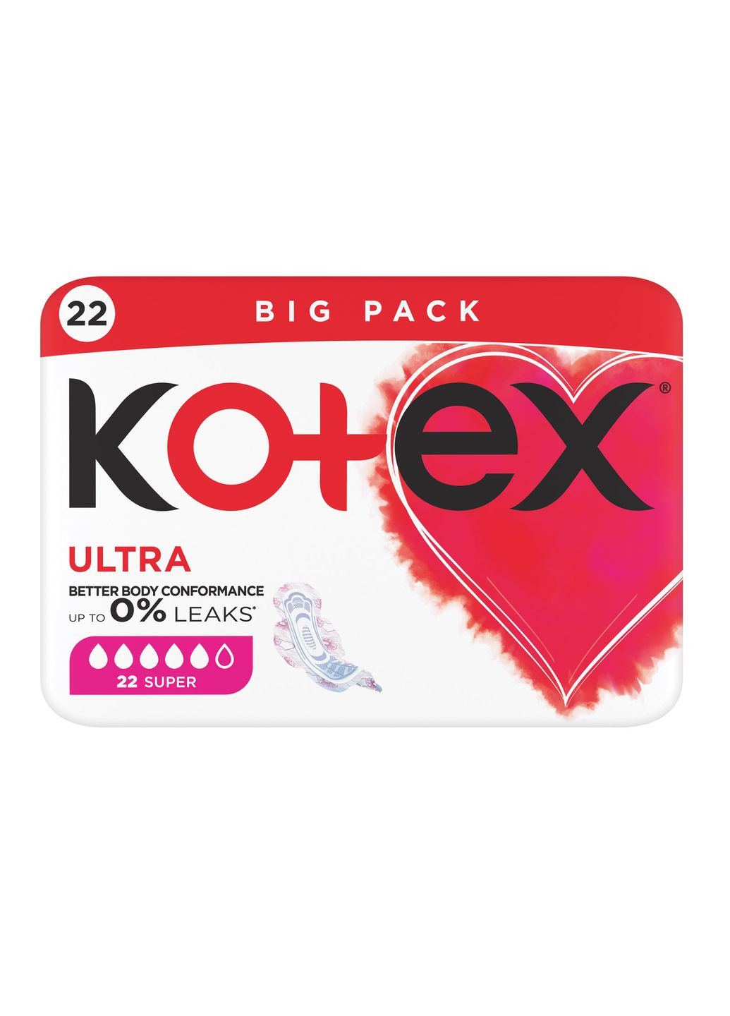 Гігієнічні прокладки (5029053569123) Kotex ultra super 22 шт. (268139668)