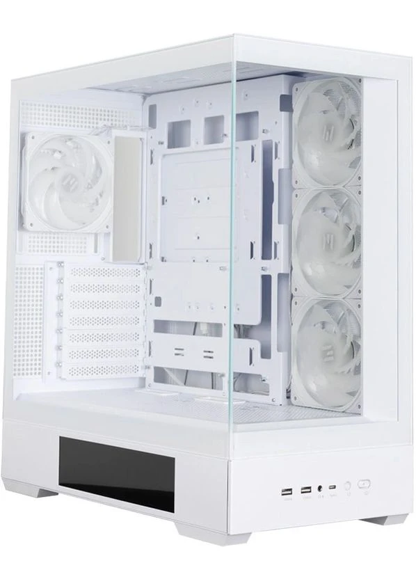 Корпус P40 DS Tempered Glass без БЖ White (P40DSWHITE) Zalman (376826781)