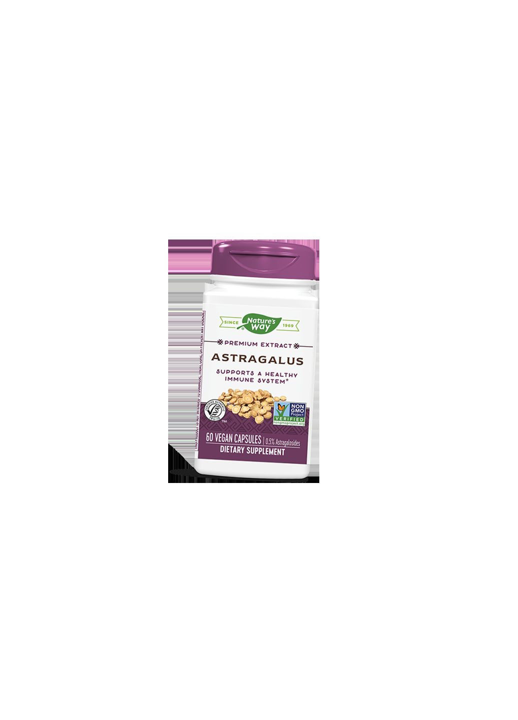 Стандартизований екстракт кореня астрагалу, Astragalus Standardized, 60вегкапс (71344003) Nature's Way (322729364)