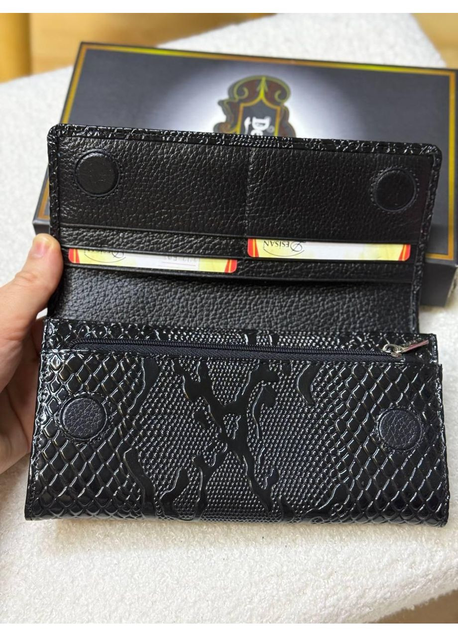 Гаманець жіночий, натуральна шкіра, зміїний принт (173-501) Desisan (371883444)