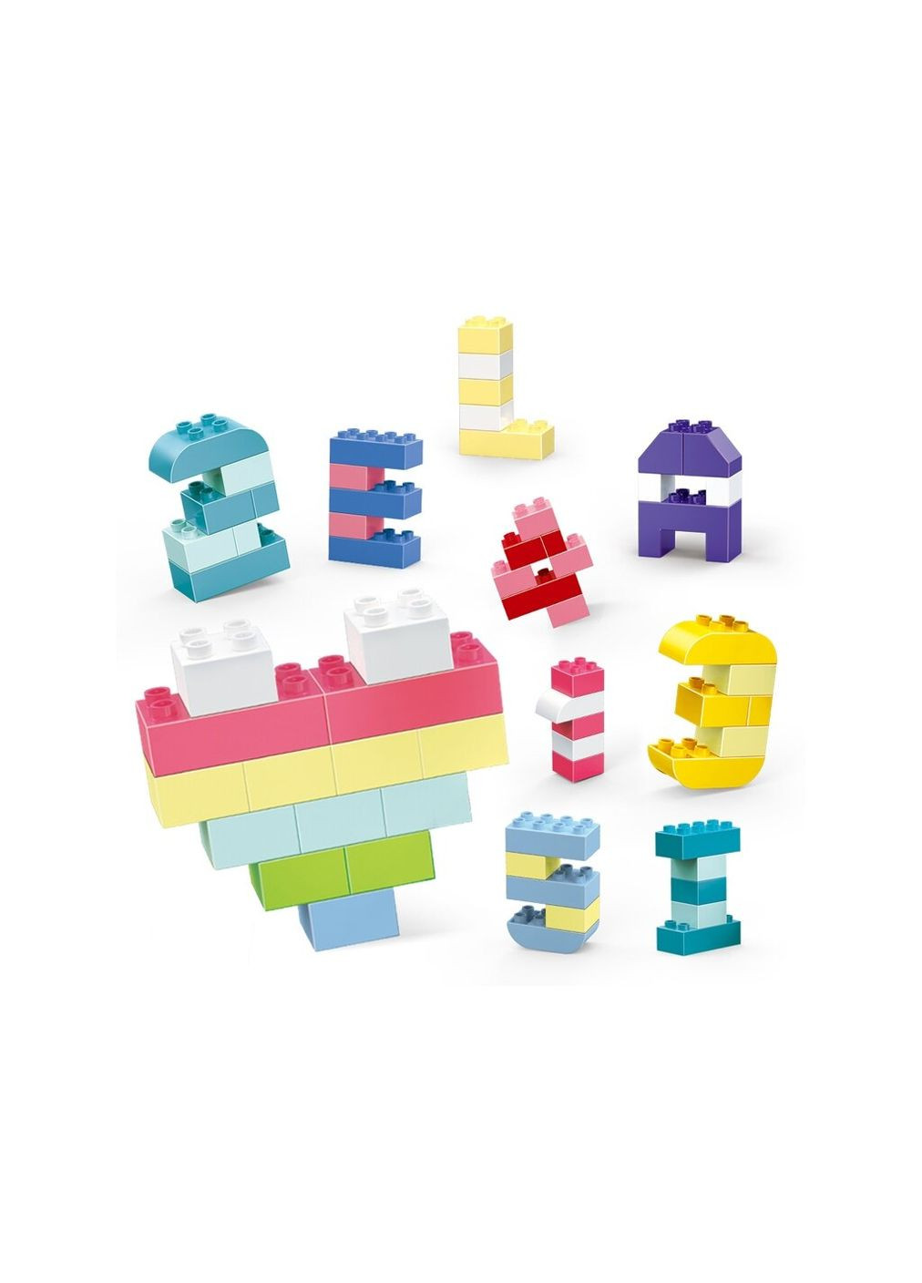 Конструктор Большие блоки Интересные цифры ET982 Разноцветный shop (6974387599829) Banbao (362976999)