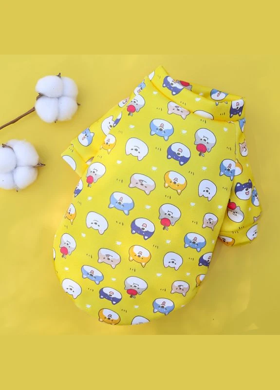 Пуловер для котів Pet Style "Собачки" Жовтий M No Brand - (323233058)