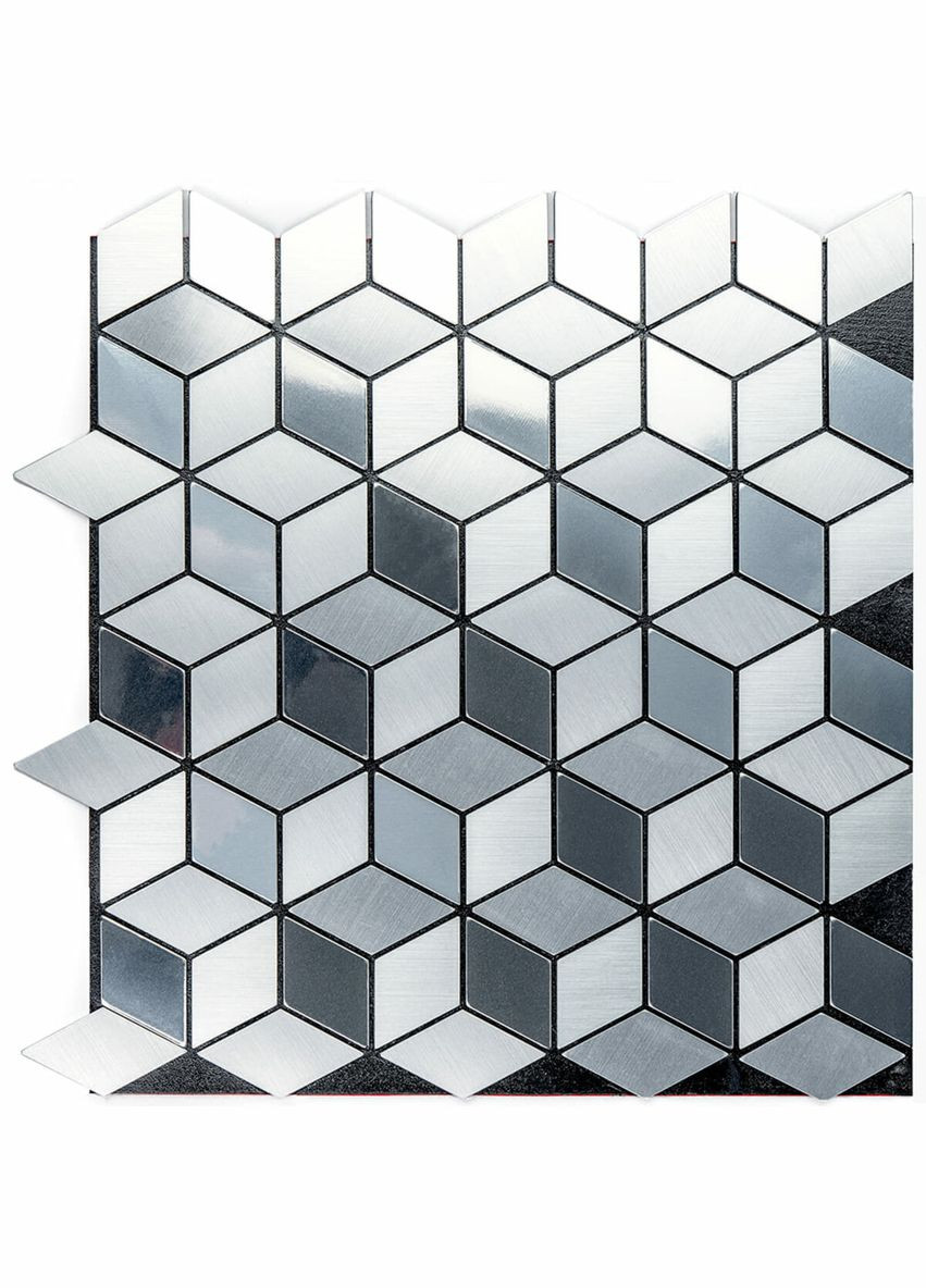 Самоклеящаяся алюминиевая плитка 300х300х3мм SW00001933 Sticker Wall (298284231)