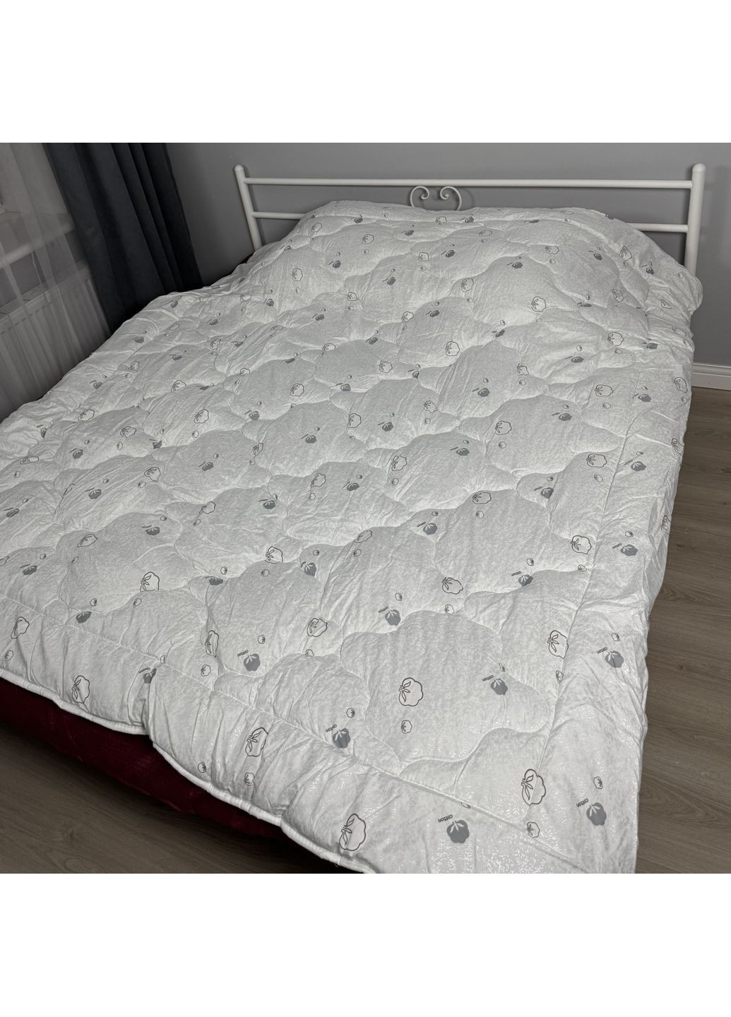 Ковдра холлофайбер + котон 195х210 євро осінь/зима/весна KM5 Ananasko (316505104)