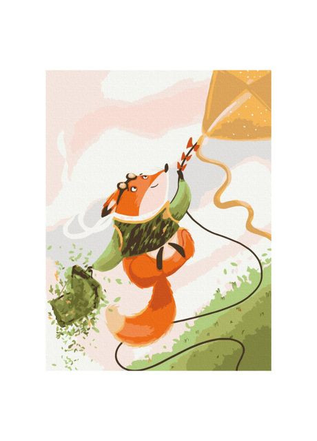 Картина за номерами Політ на повітряному змії (KBS0129) Brushme (370264662)