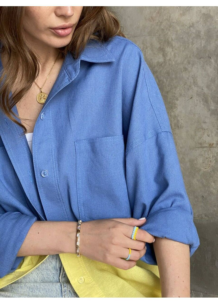 Сорочка UKRAINE колір жовто-блакитний milirud (366292298)