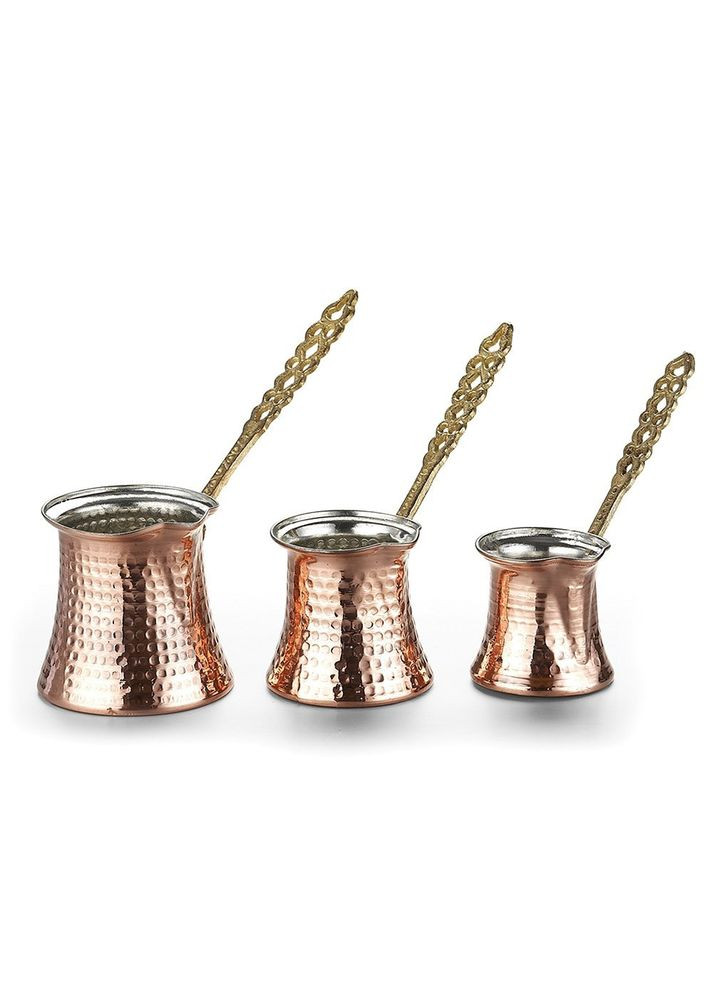 Турки (джезва) для кави 150 мл мідні No Brand (347311630)