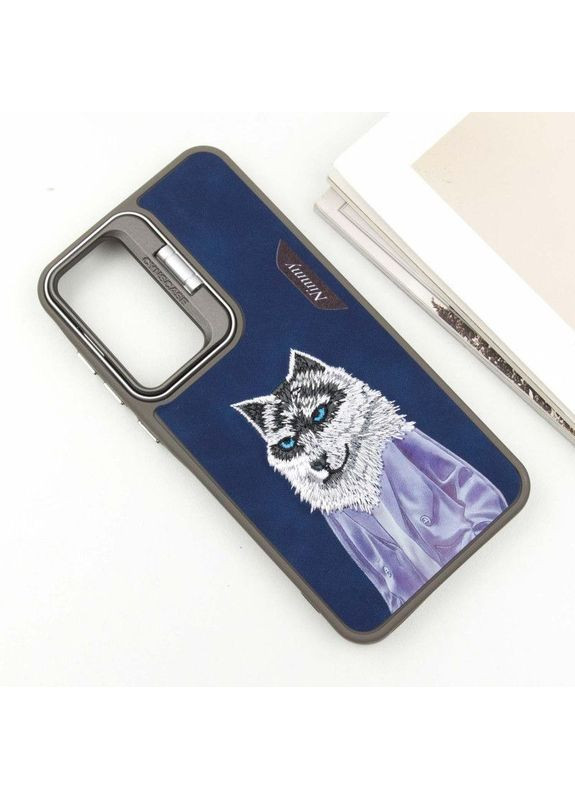 Чохол Friends TPU+PC з кільце‑тримачем для Xiaomi Redmi 14C / Poco C75 Синій Epik (372499255)