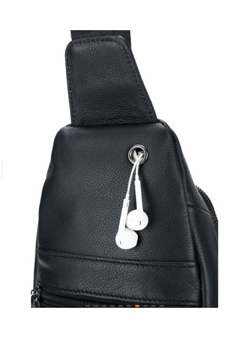 Сумка через плечо кожаная мужская XB100, сумка мессенджер из натуральной кожи, барсетка, черная BULLCAPTAIN XB-100 (305571652)