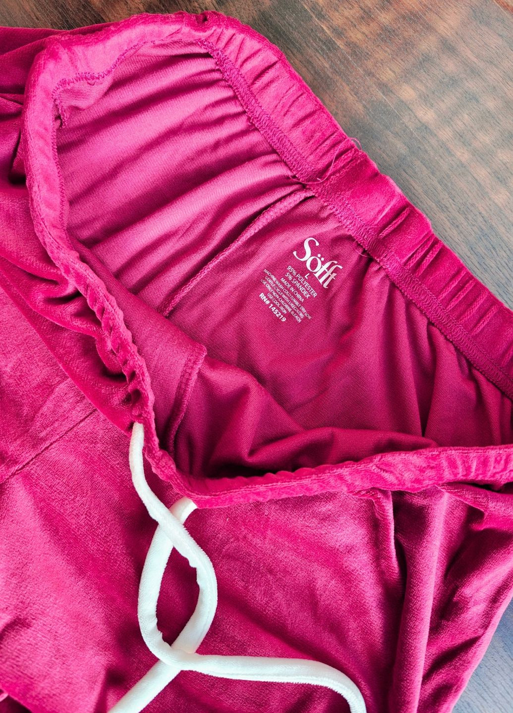 Бордовая всесезон женские пижамные домашние штаны söfft для дома и сна бордовый (7829) FS