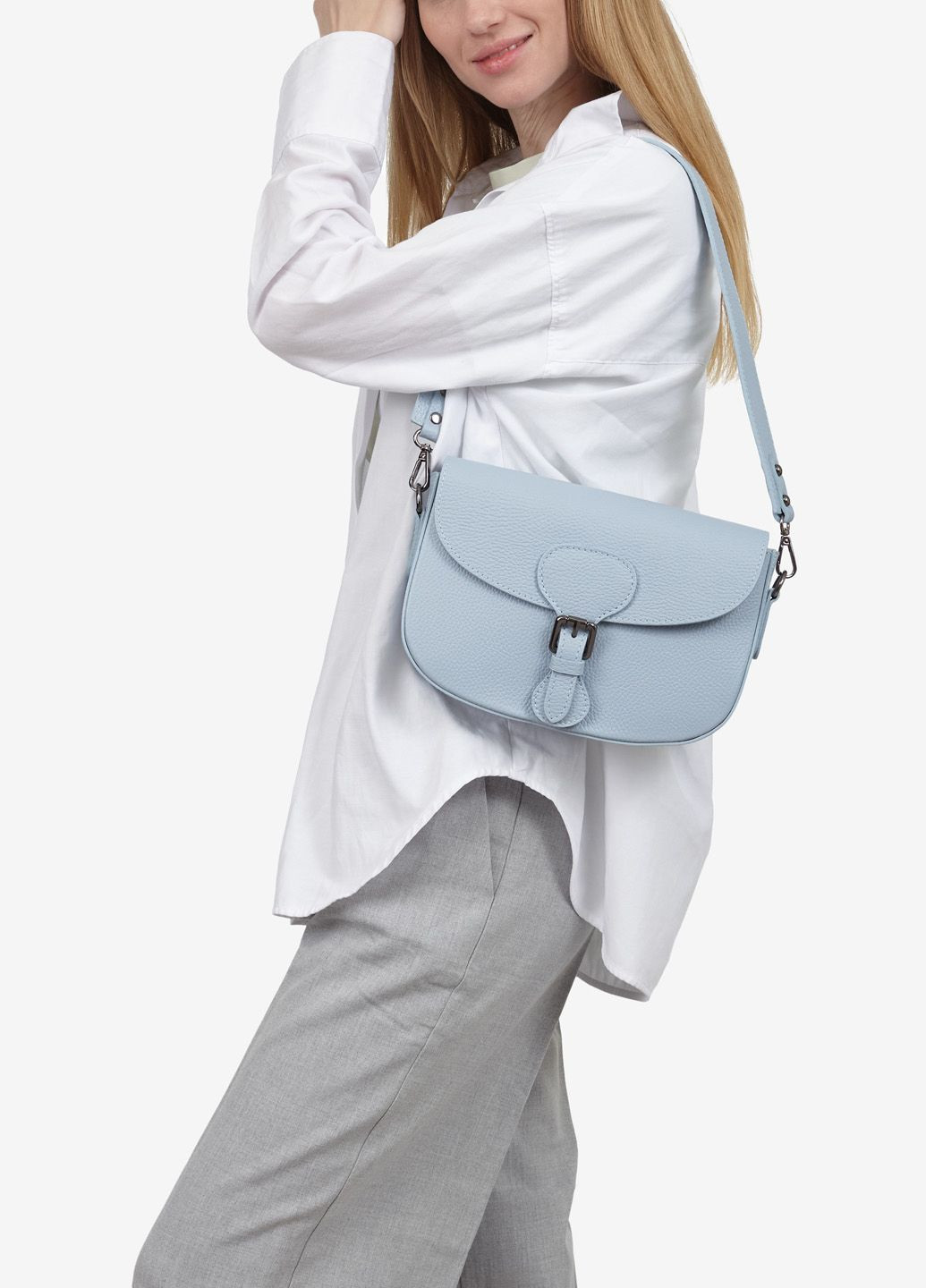 Сумка женская кожаная кросс-боди средняя Сrossbody Regina Notte (296622134)