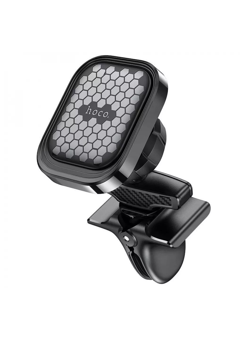 Автотримач для телефона S49 Fuerte Air Outlet Magnetic Black Hoco (360528178)